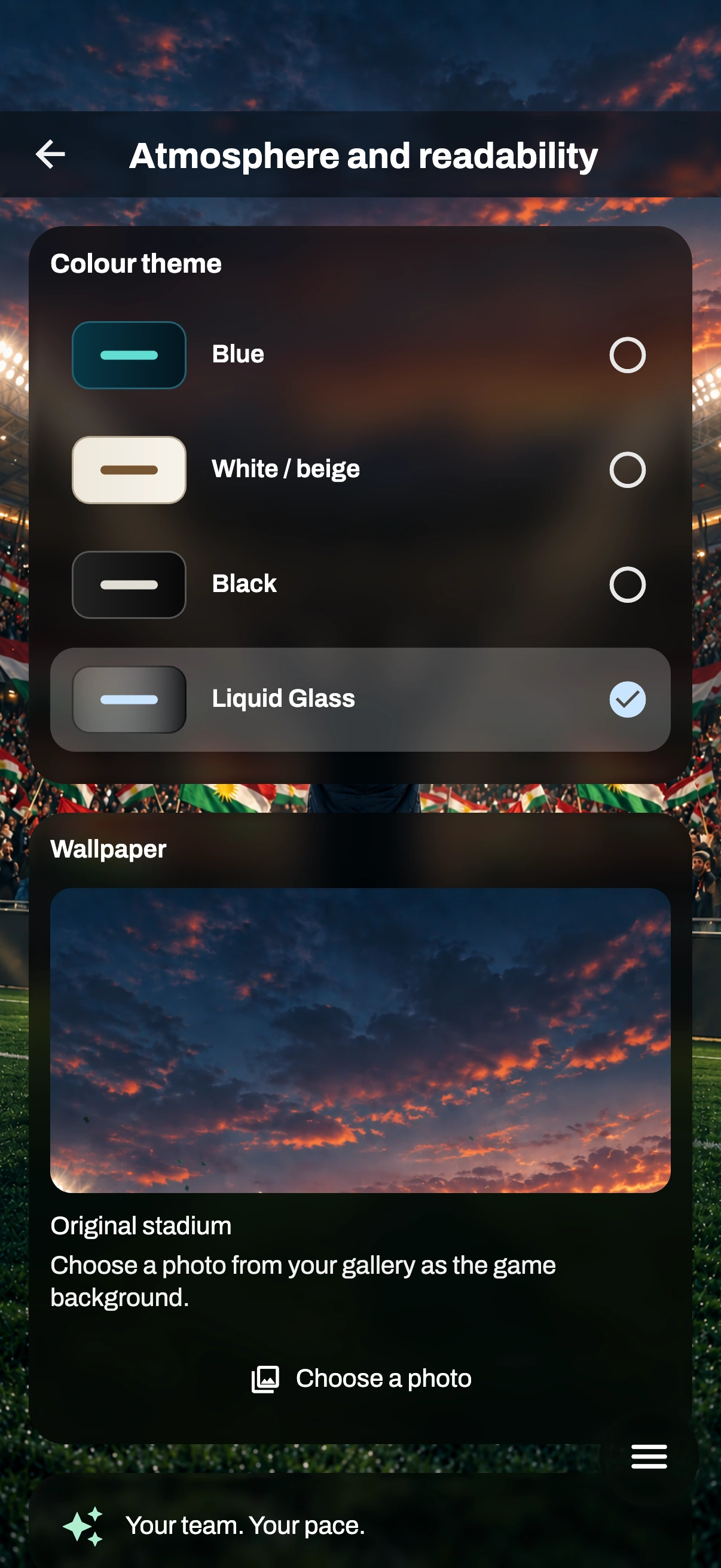 Appearance and readability